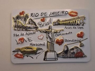 imã de geladeira beijinho