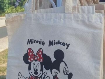 ecobag minnie mickey