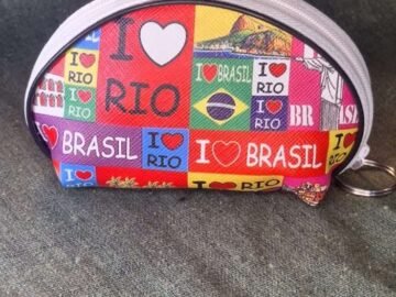 porta moedas colorido, Eu amo Rio, Rio de Janeiro, lapa, Cristo, brasil, pão de açúcar, bondinho, Rio de Janeiro, Brasil