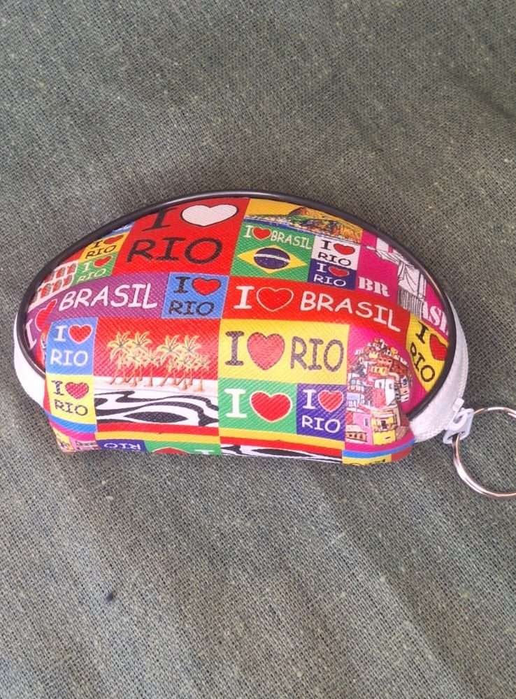 porta moedas colorido, Eu amo Rio, Rio de Janeiro, lapa, Cristo, brasil, pão de açúcar, bondinho, Rio de Janeiro, Brasil