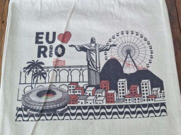 ecobag Roda gigante, Cristo, Arcos da lapa 