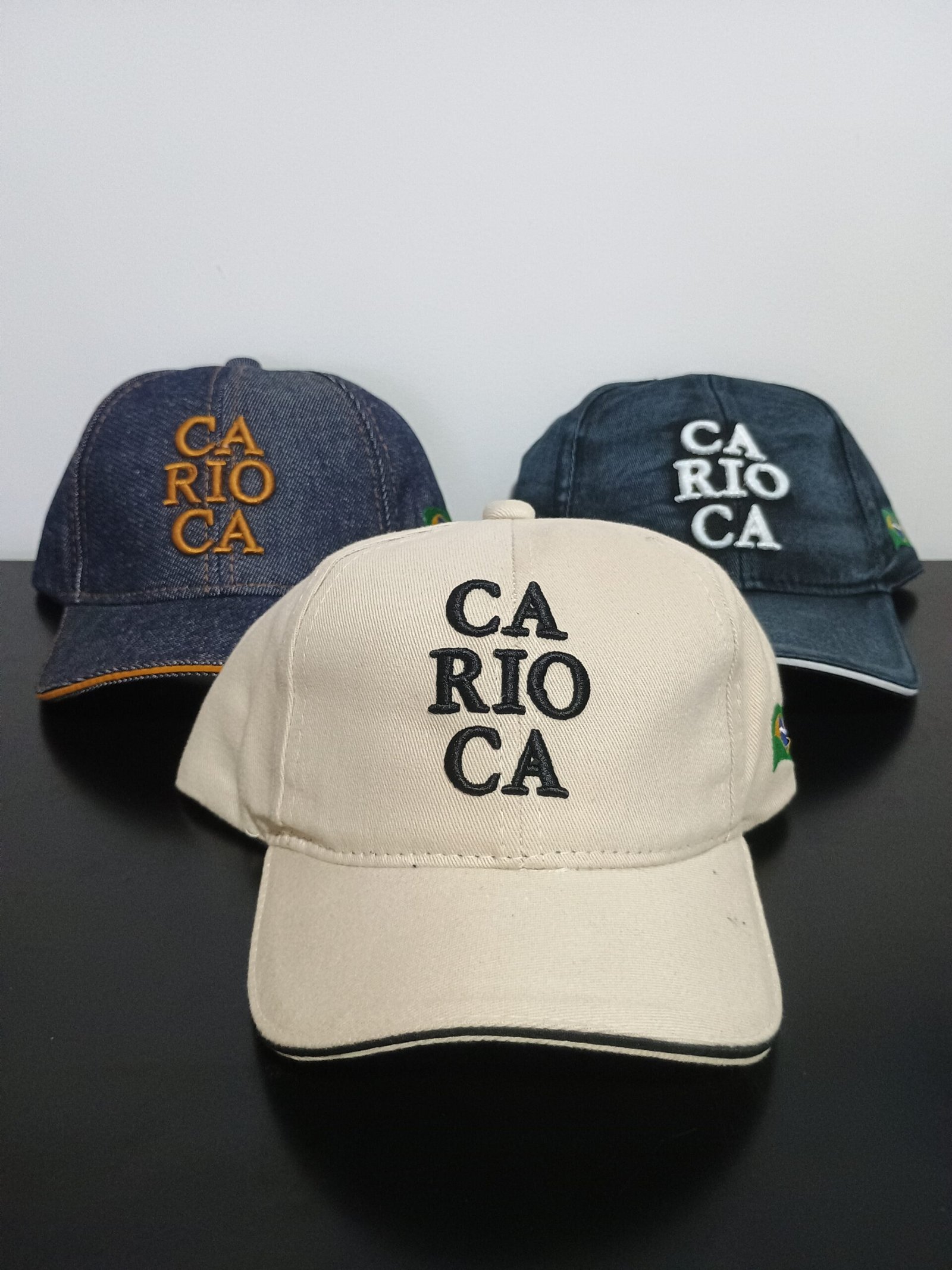 Boné infantil bordado Carioca