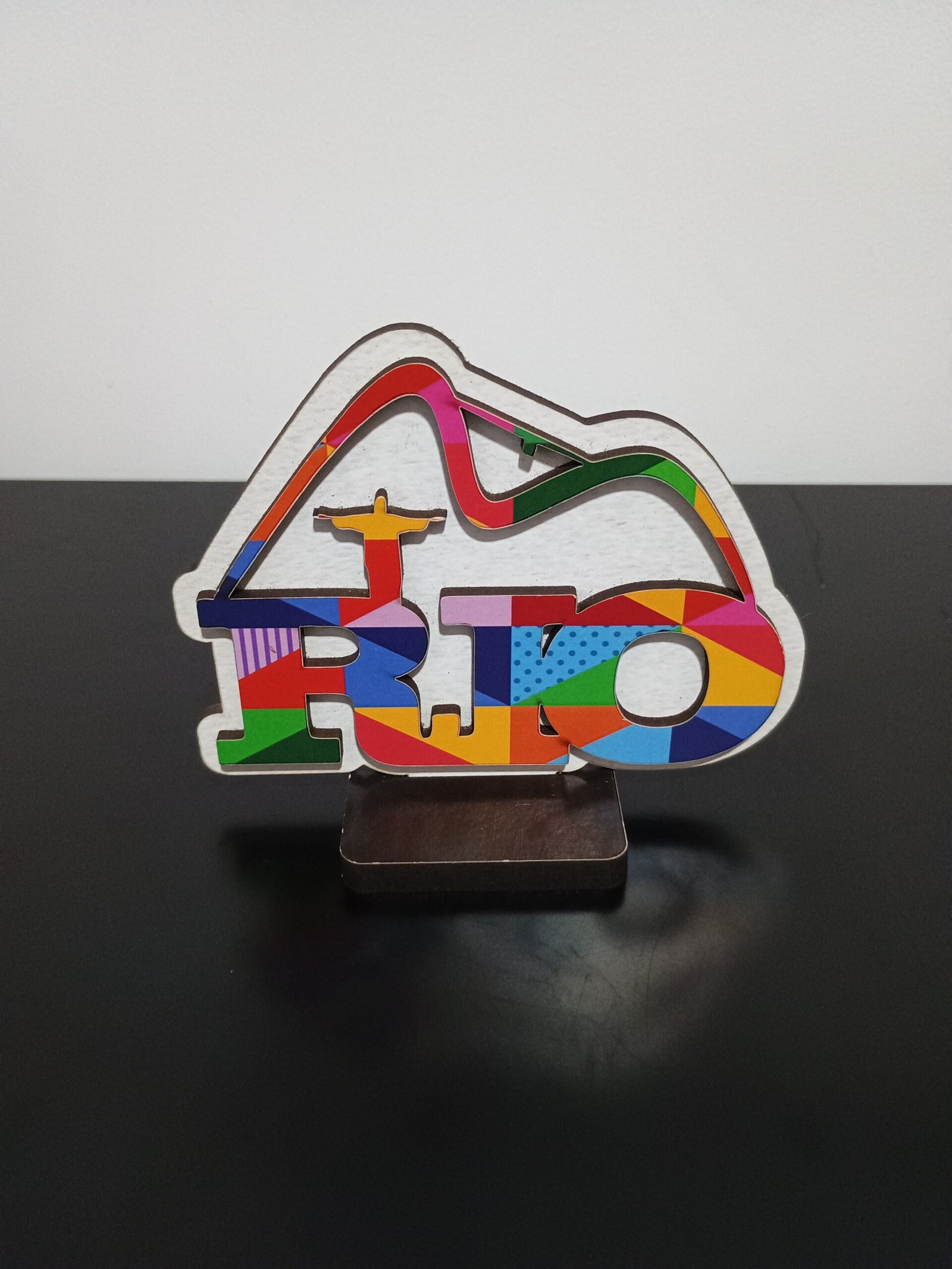 Placa Rio Bondinho e Cristo