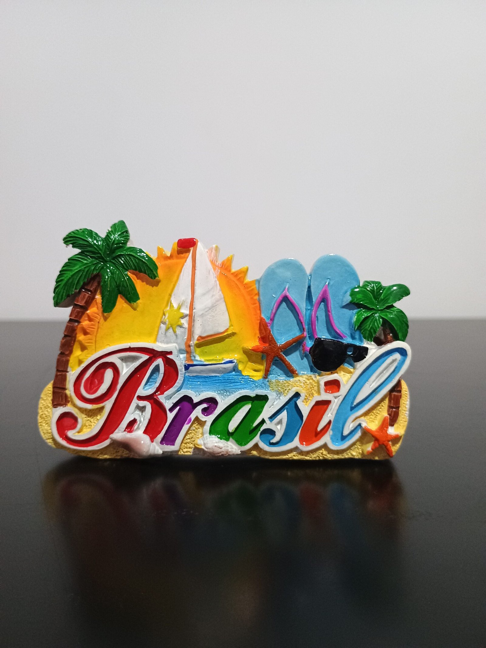 Imã de Geladeira em resina Brasil