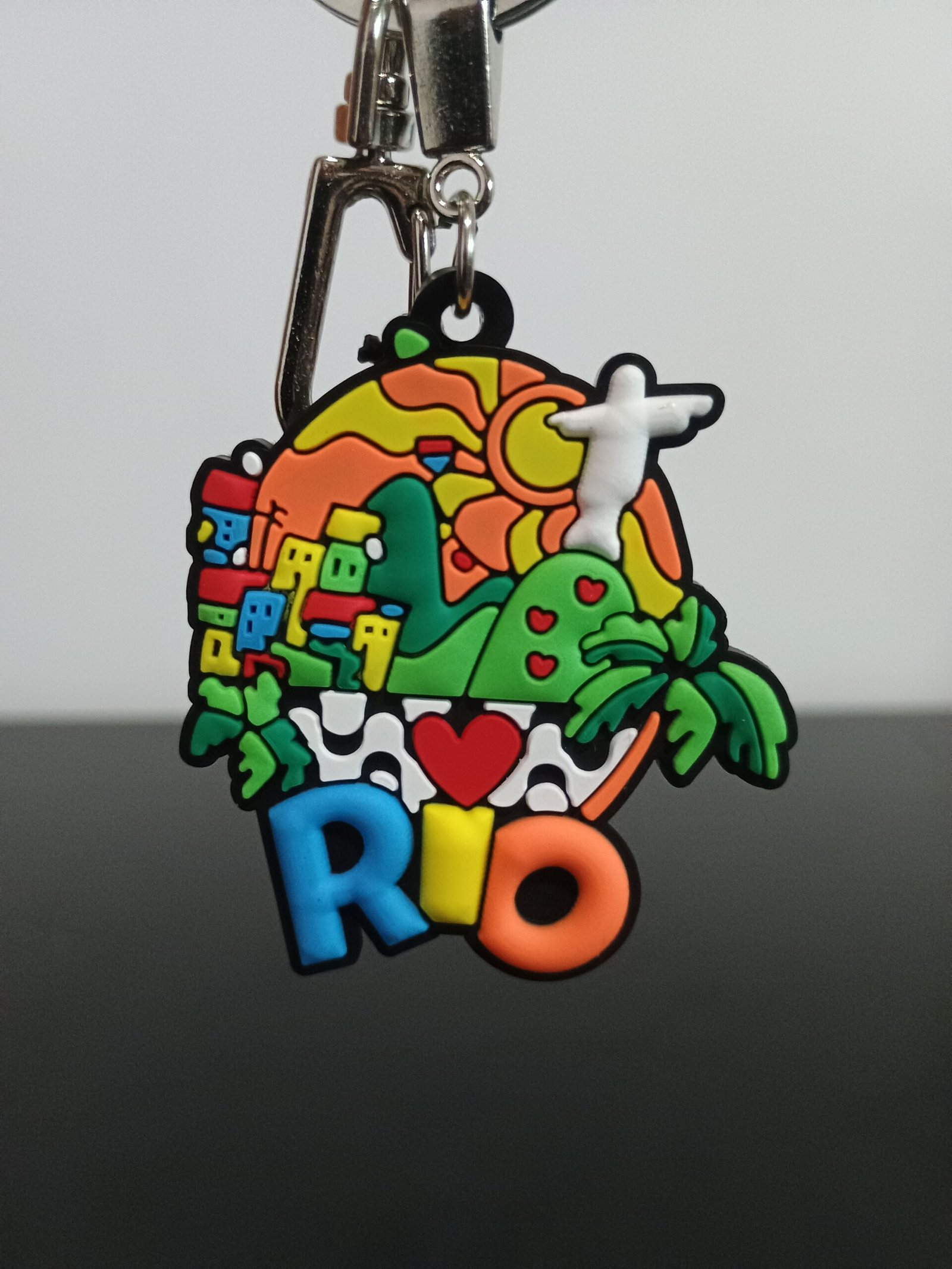 chaveiro de borracha favela Rio