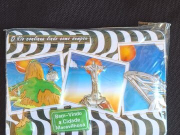 Imã de papel o Rio continua lindo como sempre