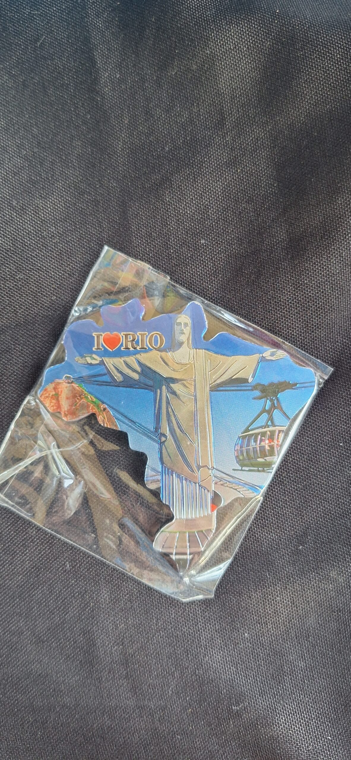 Imã mapa Cristo bondinho