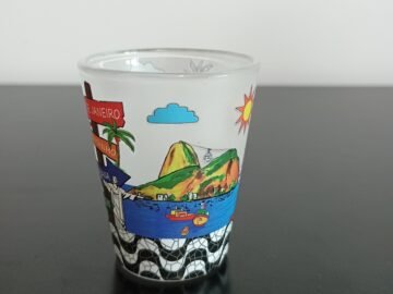 copo de dose placas Rio de Janeiro