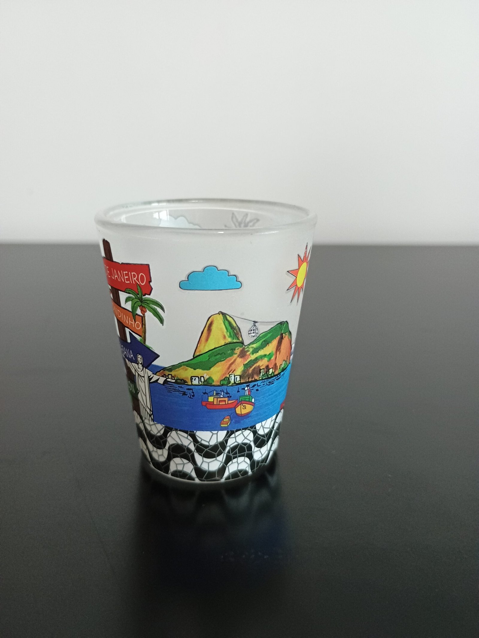 copo de dose placas Rio de Janeiro