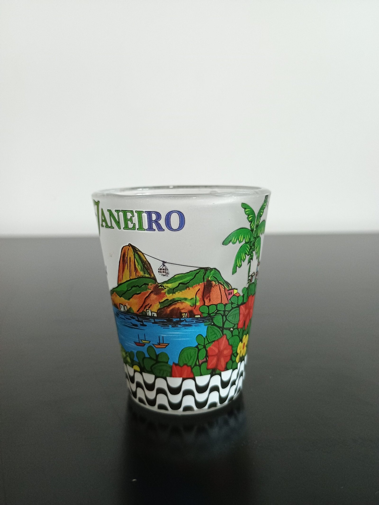 Copo de dose fosco Rio de Janeiro Roda gigante