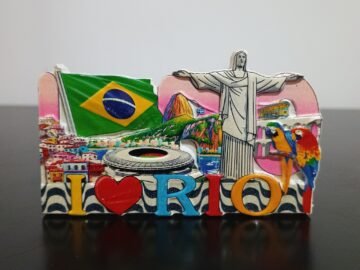imã de resina I love Rio