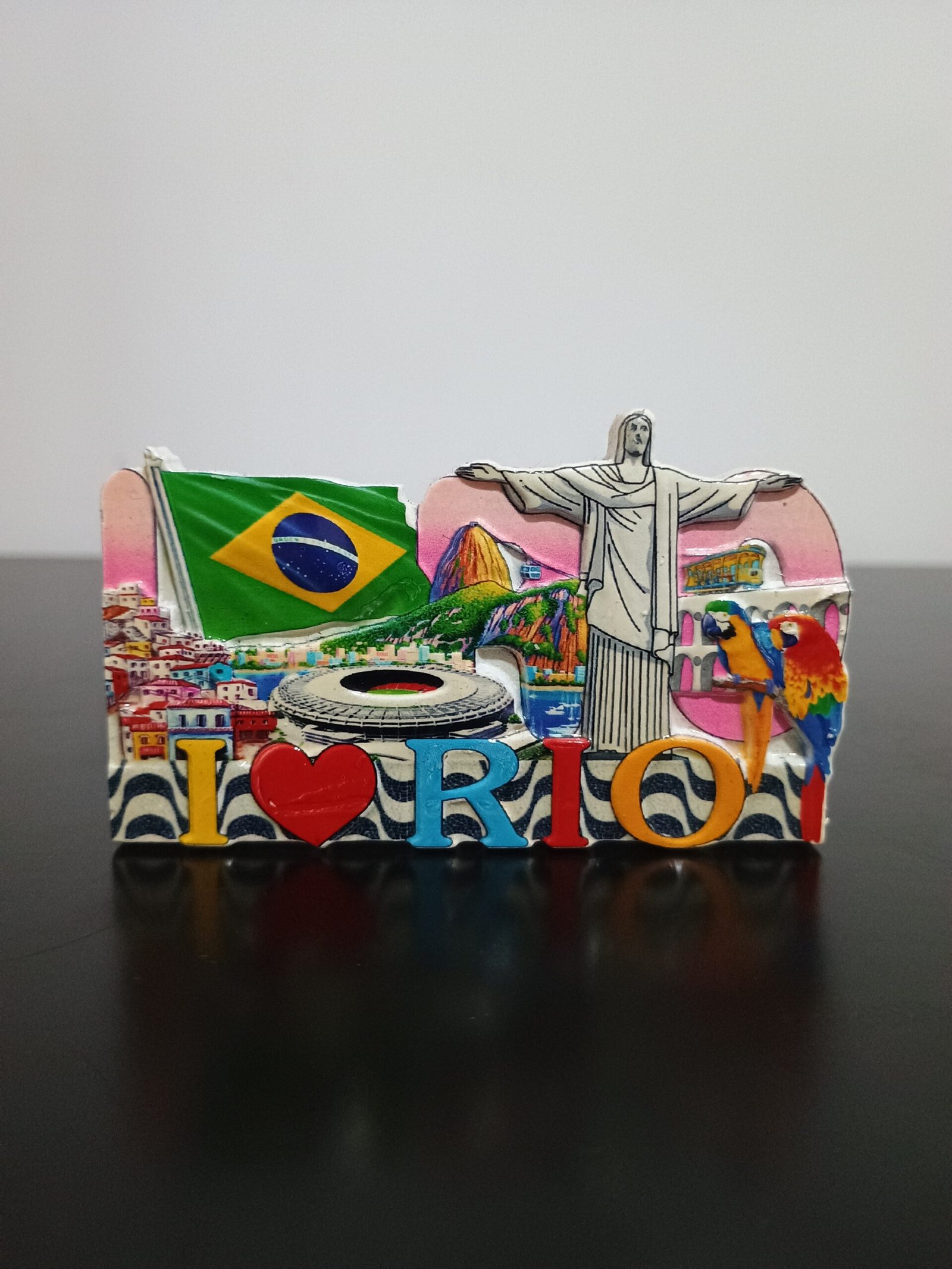 imã de resina I love Rio
