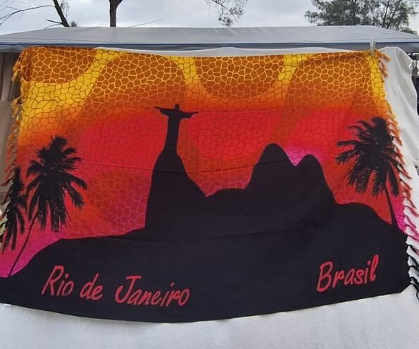 Canga de poliéster Rio de Janeiro Brasil