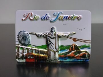 Imã de geladeira de papel Rio de janeiro