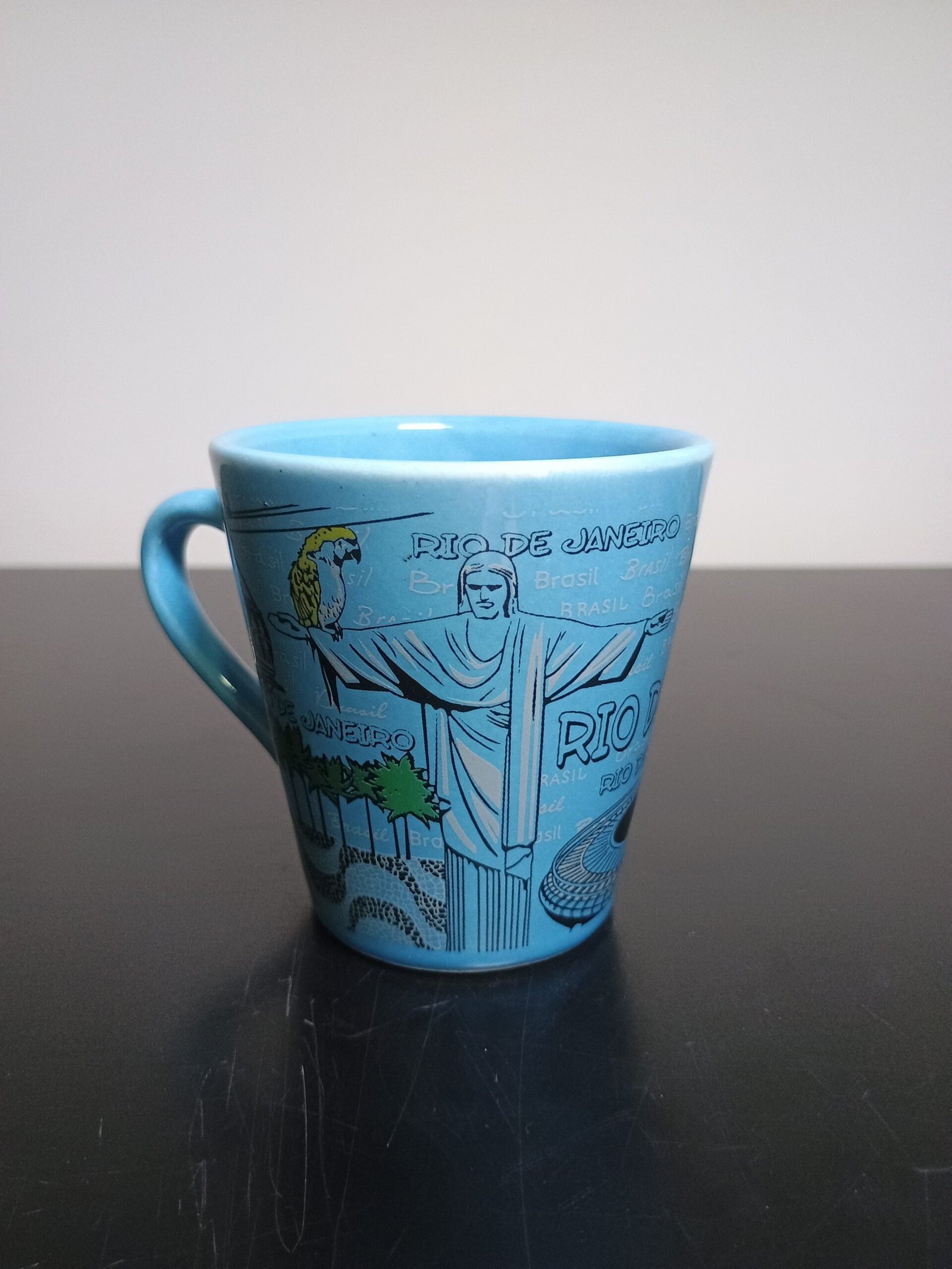 Xicara Media Cristo redentor, Rio de Janeiro, Brasil, Bondinho, Lapa 