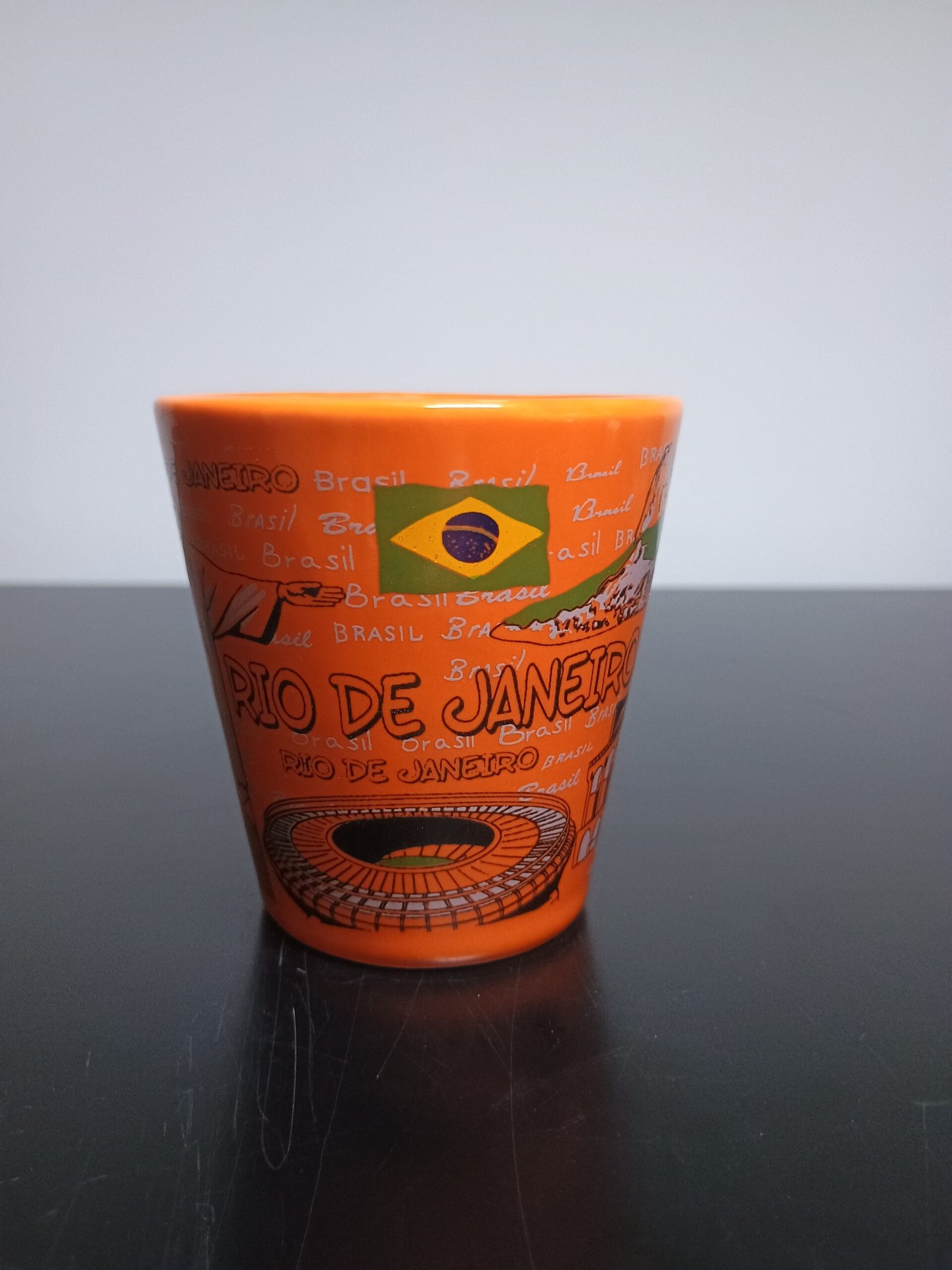 Xicara Media Cristo redentor, Rio de Janeiro, Brasil, Bondinho, Lapa 